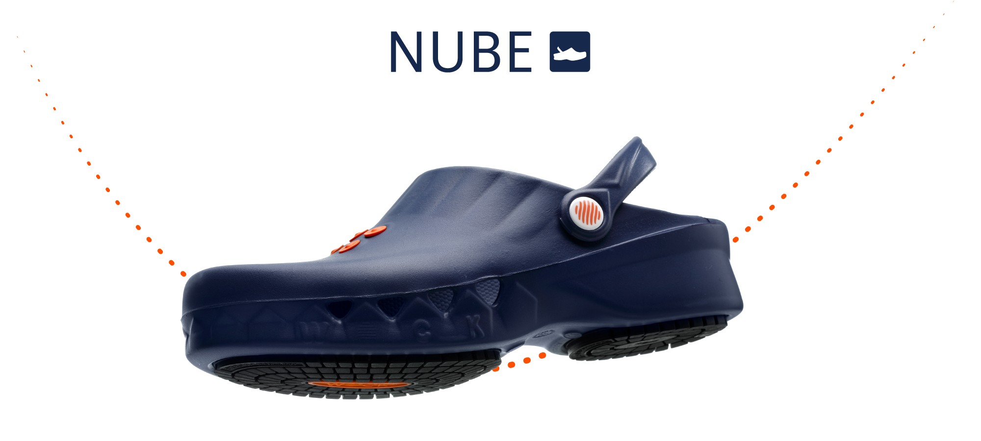 Blue NUBE clog