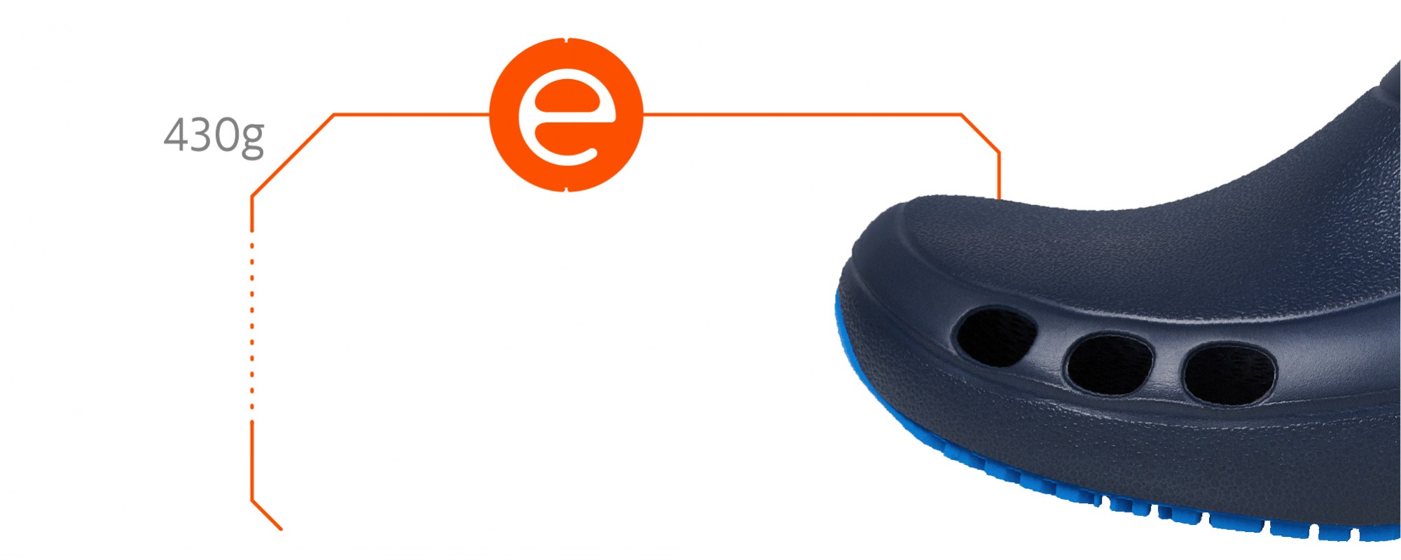 Everlite+: lightness, safety and comfort for professionals seeking maximum performance, with Feelite™ and Evergrip™ technologies.