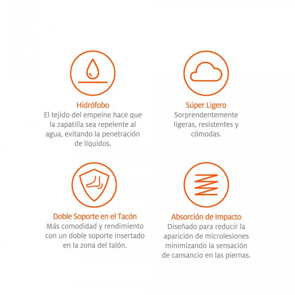 zapatillas cómodas para profesionales exigentes que valoran el rendimiento, el bienestar y el estilo.