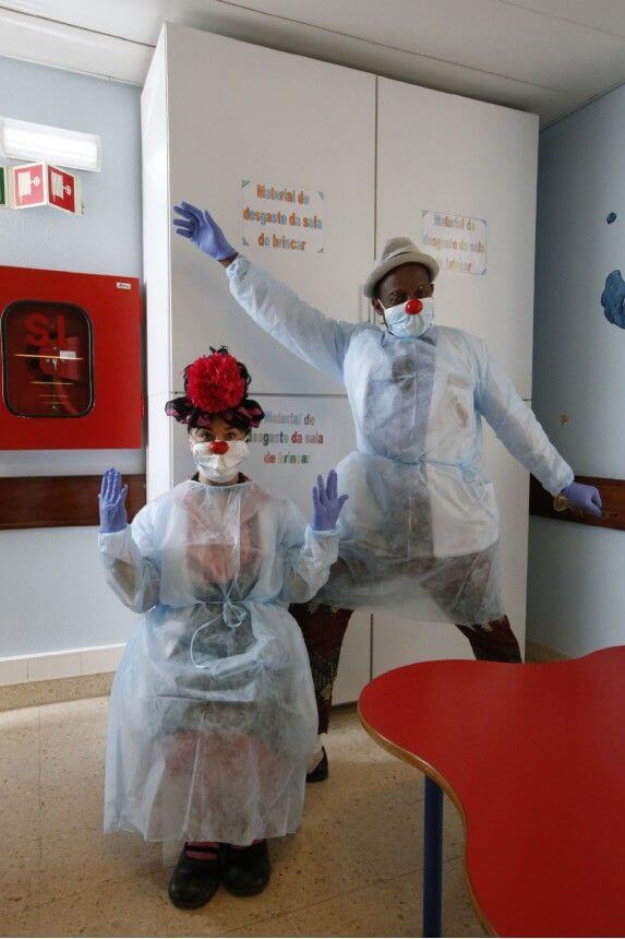 Doctors Clowns have been bringing joy to hospitalised children since 2002, bringing smiles, love and hope to Portuguese hospitals.