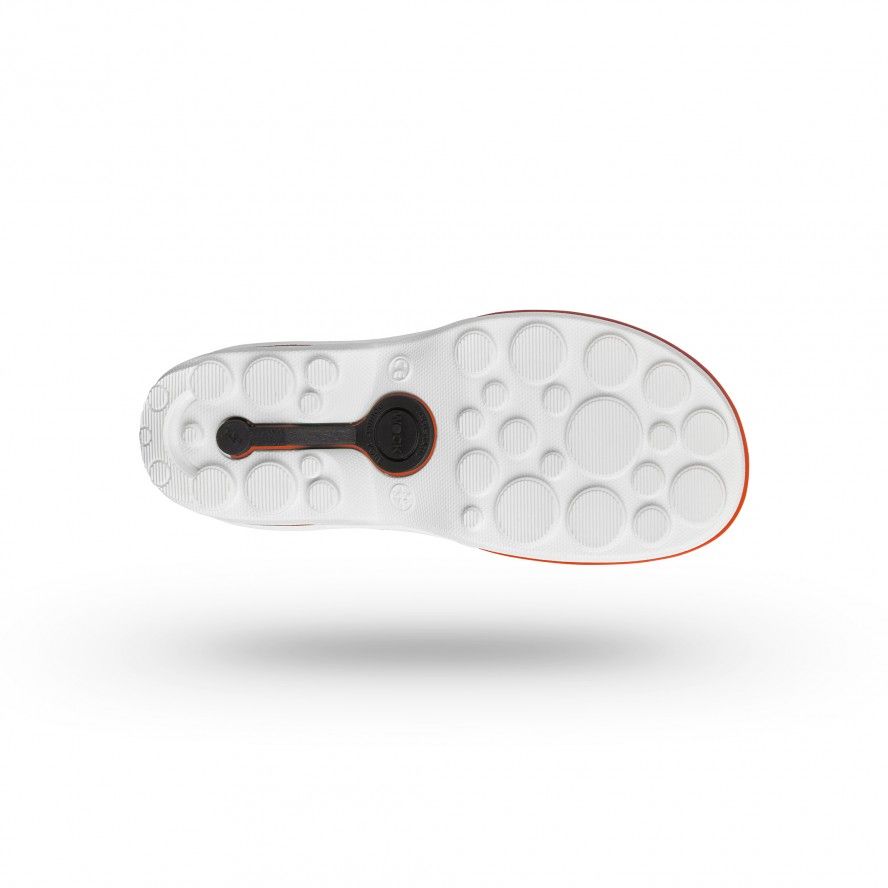 white nursing clogs