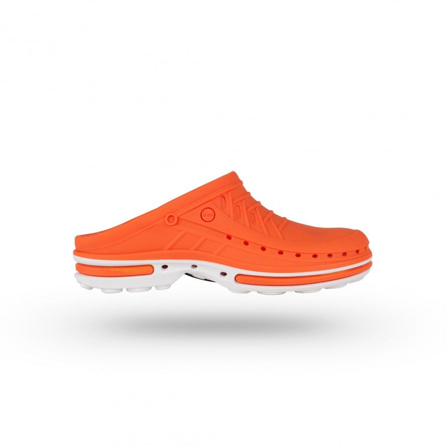 clogs orange