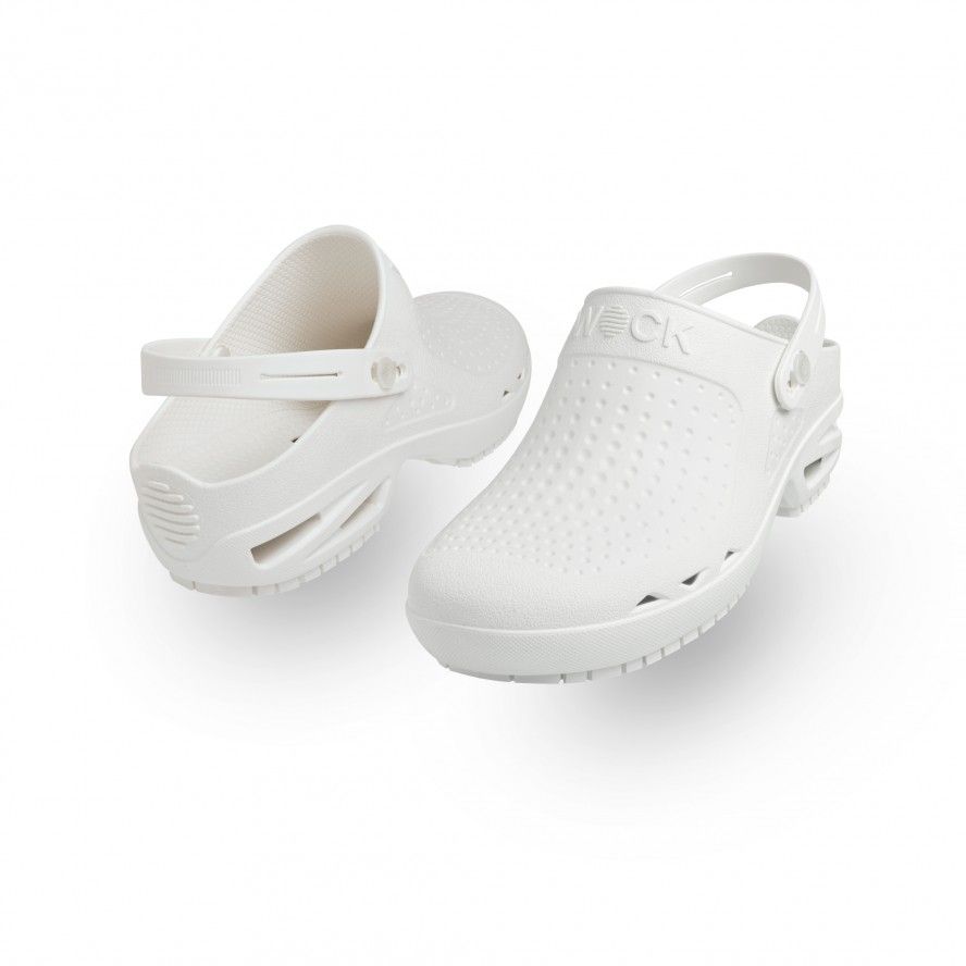 white clogs for men