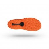 WOCK White/Orange Nursing Clogs CLOG 01 w/ Walksoft Insole