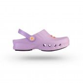 WOCK Pink Non Slip Chef/Work Clogs NUBE 03 w/ Insole