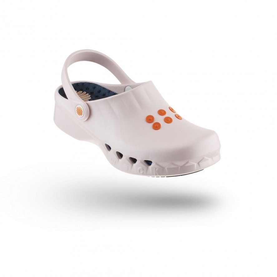 WOCK Baby Rose Non Slip Chef/Work Clogs NUBE 09 w/ Insole